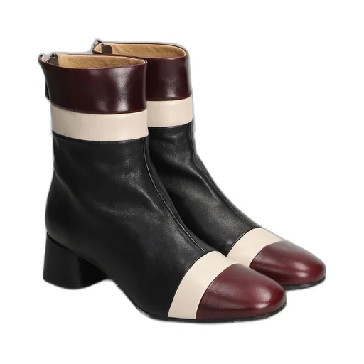 Pedro Miralles Contrasted Ankle Boots
