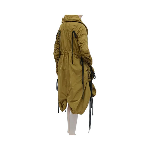 Paula Canovas Del Vas Draped Hooded Parka