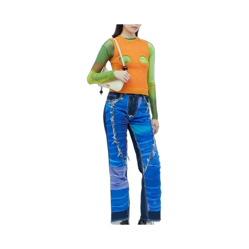 Paula Canovas Del Vas Knit Bubble Cut Out Top