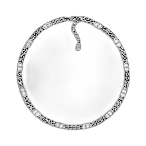 Cd Icon Thin Chain Link Necklace