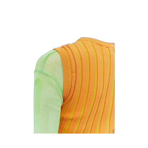 Paula Canovas Del Vas Knit Bubble Cut Out Top