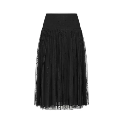 Mid-Length Pleated Skirt