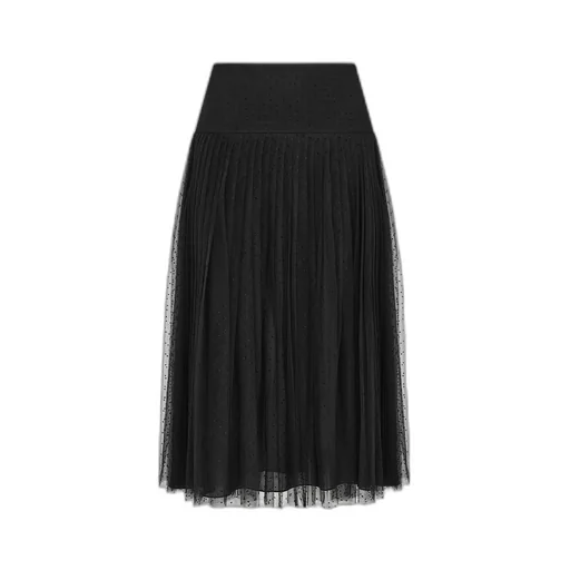 Mid-Length Pleated Skirt