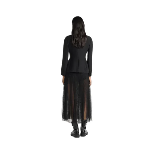 Mid-Length Pleated Skirt