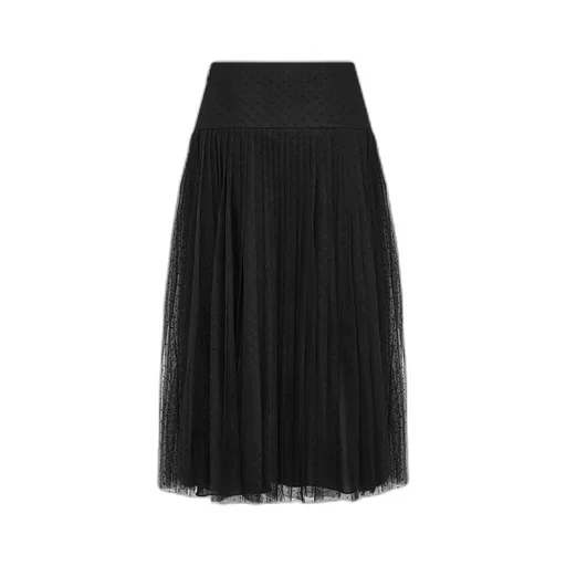 Mid-Length Pleated Skirt