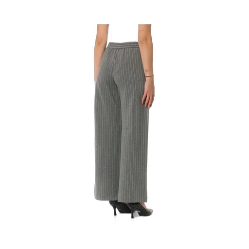 Pennyblack Ristoro Wide-Fit Herringbone Jersey Trousers