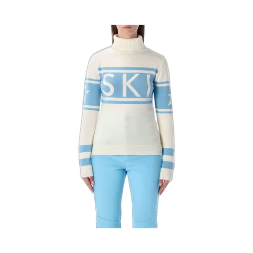 Perfect Moment Intarsia Turtleneck Knitwear