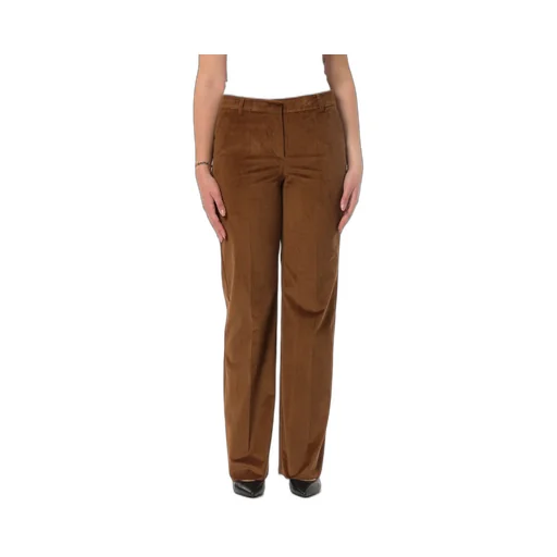 Pennyblack Obolo Straight-Fit Velvet Trousers