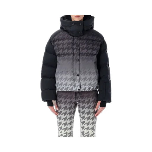 Perfect Moment Houndstooth Technical Puffer Jacket