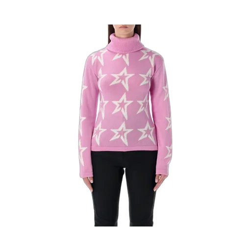 Perfect Moment Star Intarsia Turtleneck Knitwear