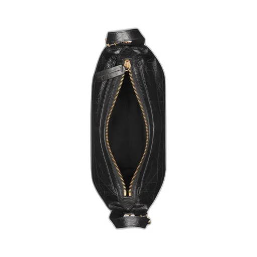 Small D-Journey Bag In Crinkled Calfskin