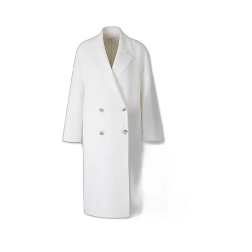 Peserico High Collar Wool-Blend Coat