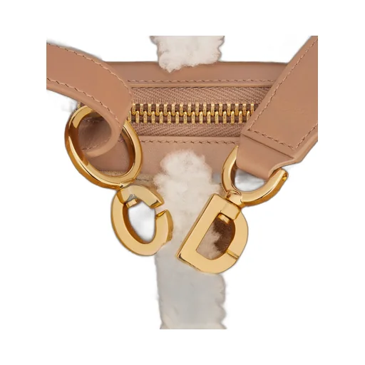 Dioralps Small D-Journey Bag In Suede Lambskin