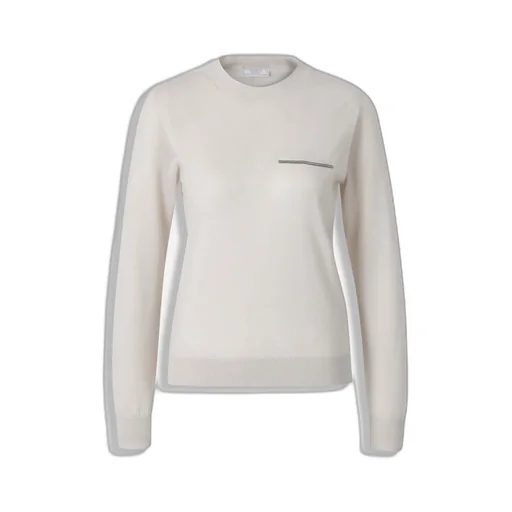 Peserico Ribbed Crew Neck Knitwear
