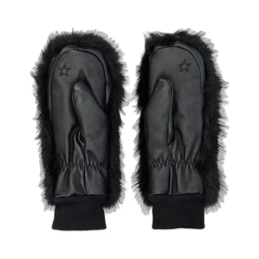 Perfect Moment Faux Fur Mittens