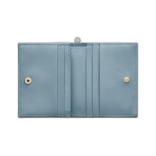 Mini Lady Dior Gardenia Wallet