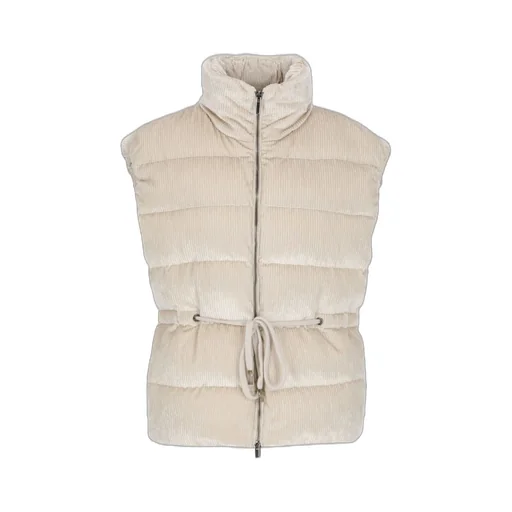 Peserico Corduroy Sleeveless Jacket