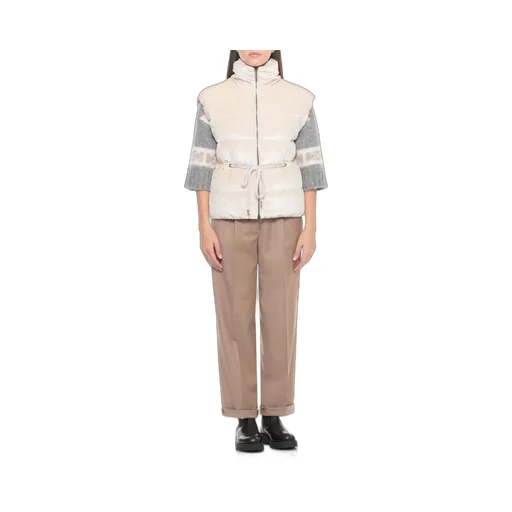 Peserico Corduroy Sleeveless Jacket
