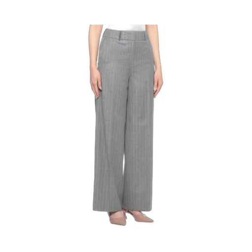 Peserico Striped Wool Pants