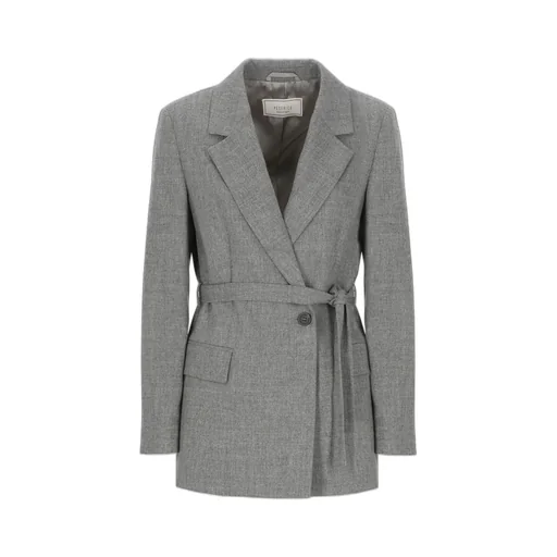 Peserico Belted Blazer Jacket