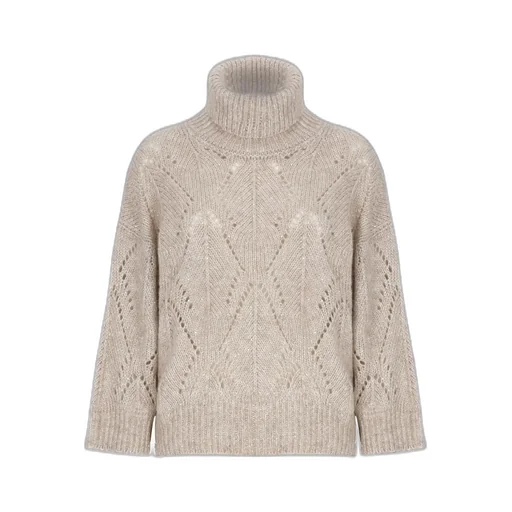 Peserico Perforated High-Neck Knitwear