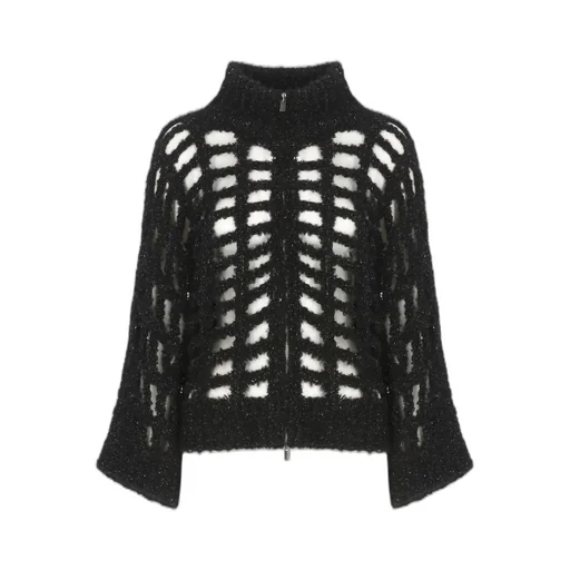 Peserico Aurea Perforated Knitwear