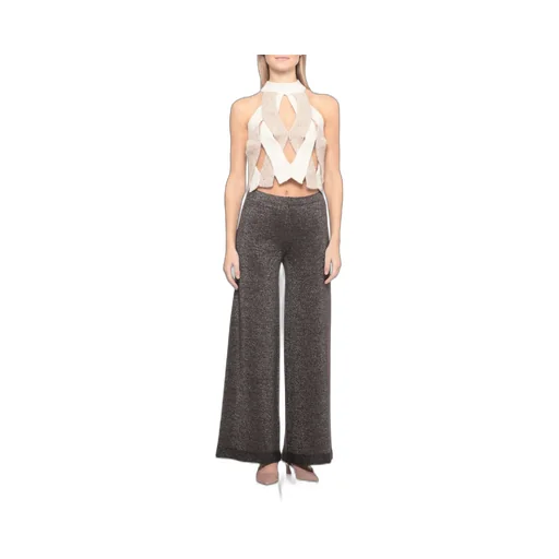 Peserico Aurea Perforated Sleeveless Top