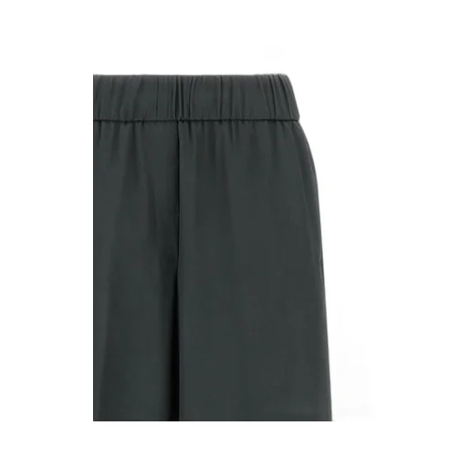 Peserico Wide-Leg Twill Pants
