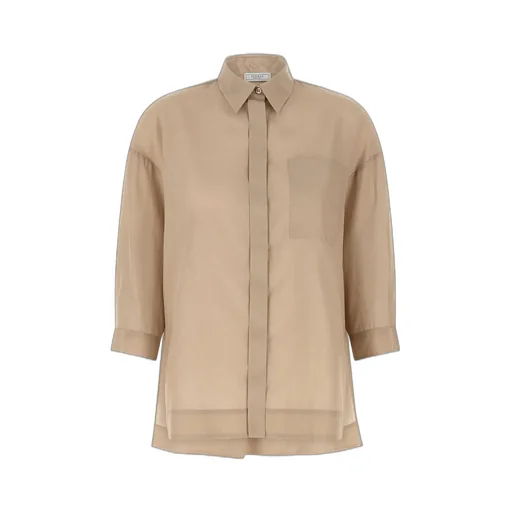 Peserico Asymmetric Hem Shirt
