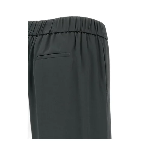 Peserico Wide-Leg Twill Pants