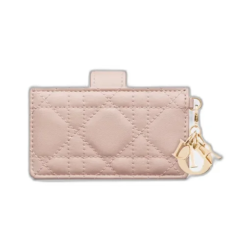 Lady Dior Jasmine Card Holder