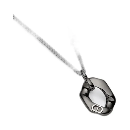 Dior Contrast Pendant Necklace