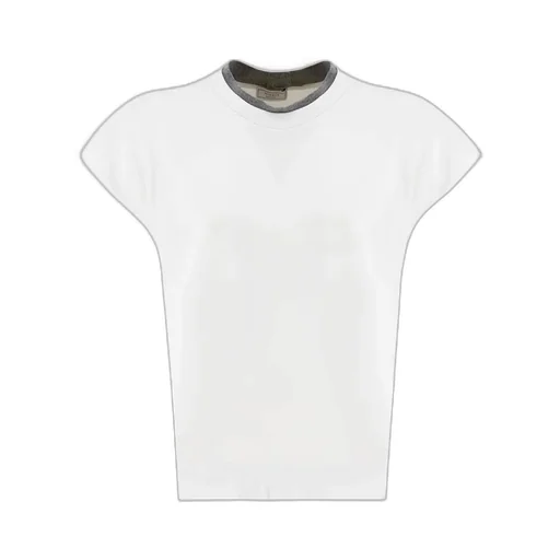 Peserico Contrast-Trim T-Shirt