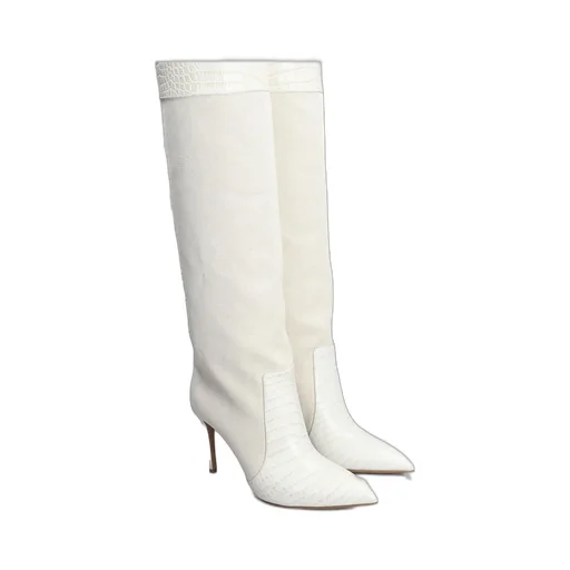 Paris Texas Embossed Stiletto Boots