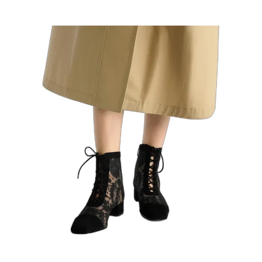 Naughtily-D Heeled Ankle Boot