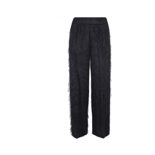 Peserico Textured Wide-Leg Pants