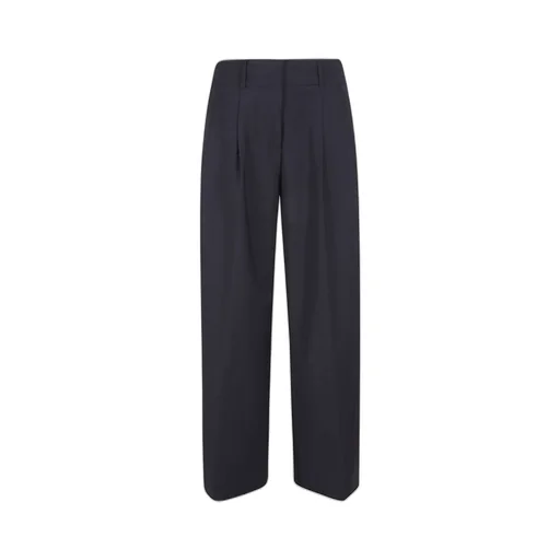 Peserico Wool Blend Wide-Leg Pants
