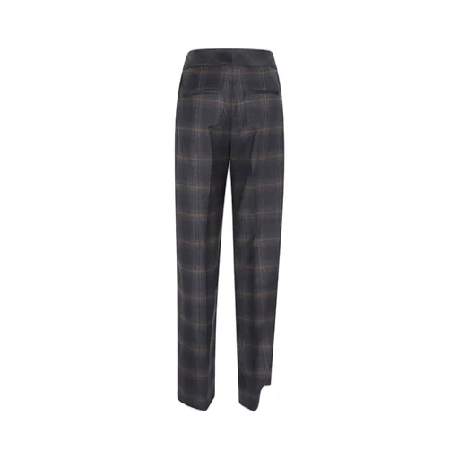Peserico Checked Wool Pants