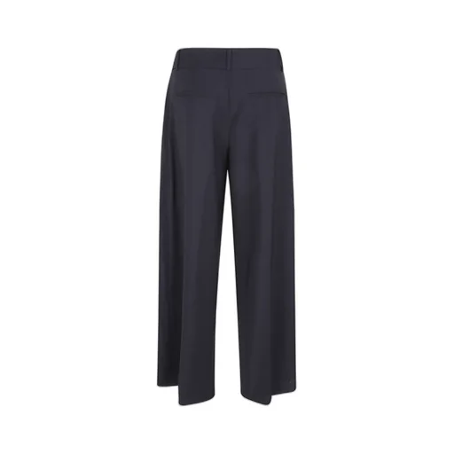 Peserico Wool Blend Wide-Leg Pants