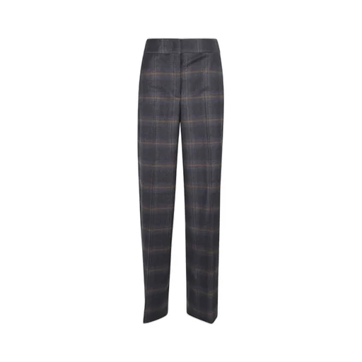 Peserico Checked Wool Pants