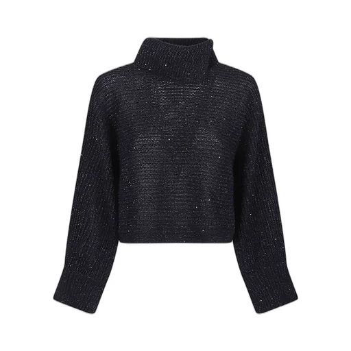 Peserico Metallic Knit Sweater