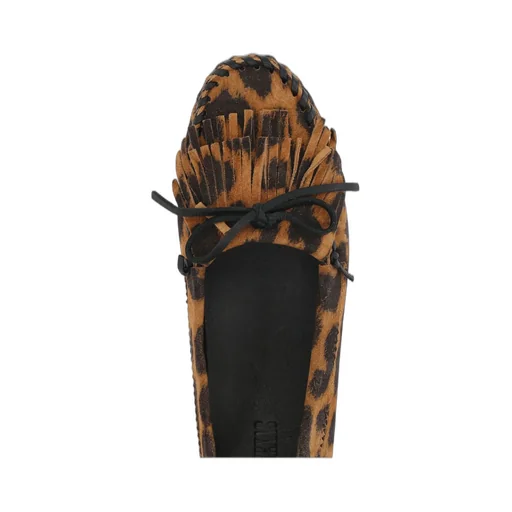 Paris Texas Indiana Leopard Printed Loafers