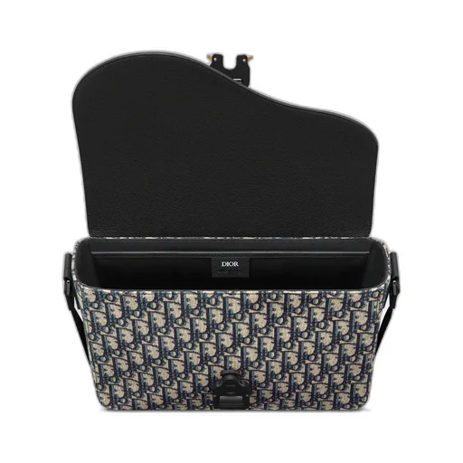 Medium Saddle Messenger Bag With Flap