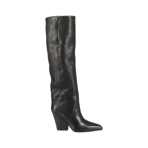 Paris Texas Jane Pointed-Toe Heeled Boots