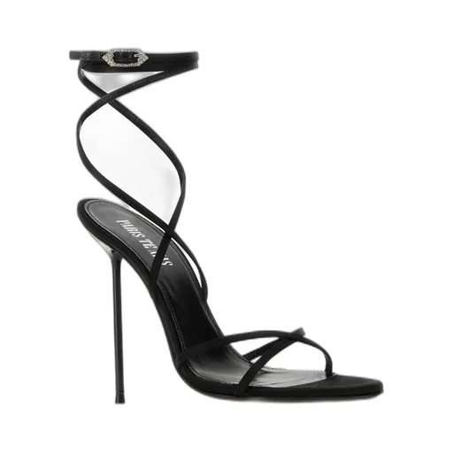 Paris Texas Liz Crossover Strap High Stiletto Heel Sandals