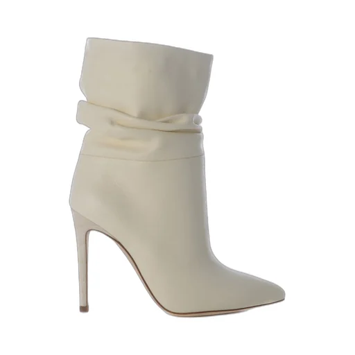 Paris Texas Slouch Detailed Pointed Toe Boots