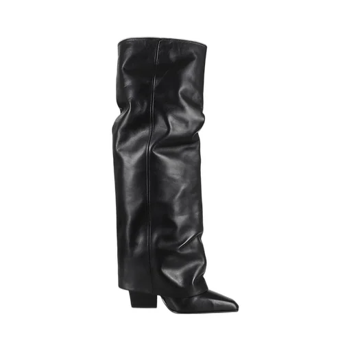 Paris Texas Jane Fold Over Boots