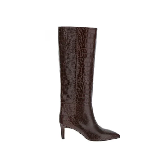 Paris Texas Pointed Toe Mid Heeled Boots