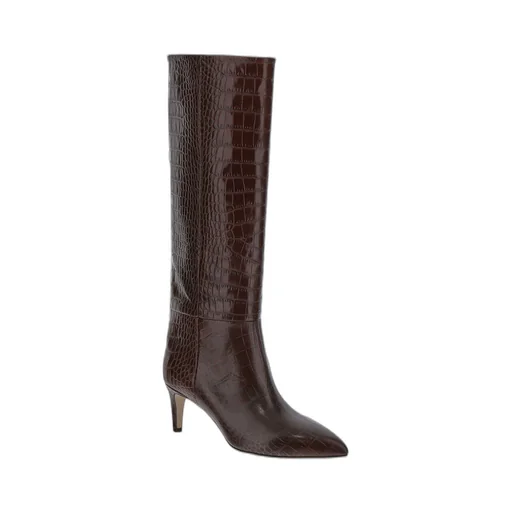 Paris Texas Pointed Toe Mid Heeled Boots