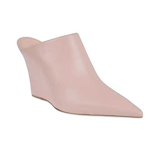 Paris Texas Pointed Toe Slip-On Pumps